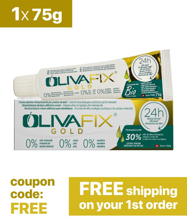 1x OlivaFix® Gold 75g / 2.65 Oz