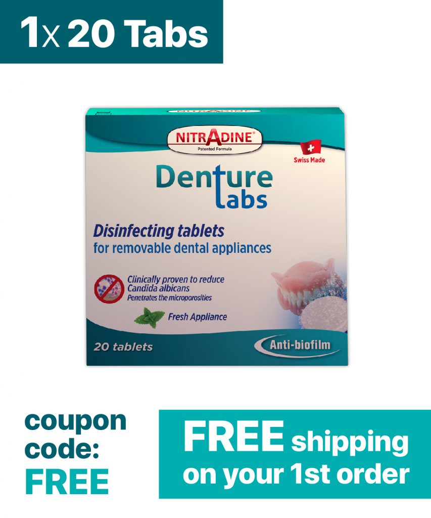 1x DETOX NitrAdine® Denture 20 Tabs